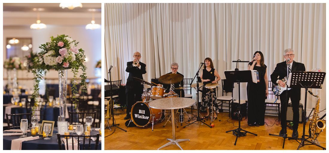 the bill winiker band plays the hora at wedding