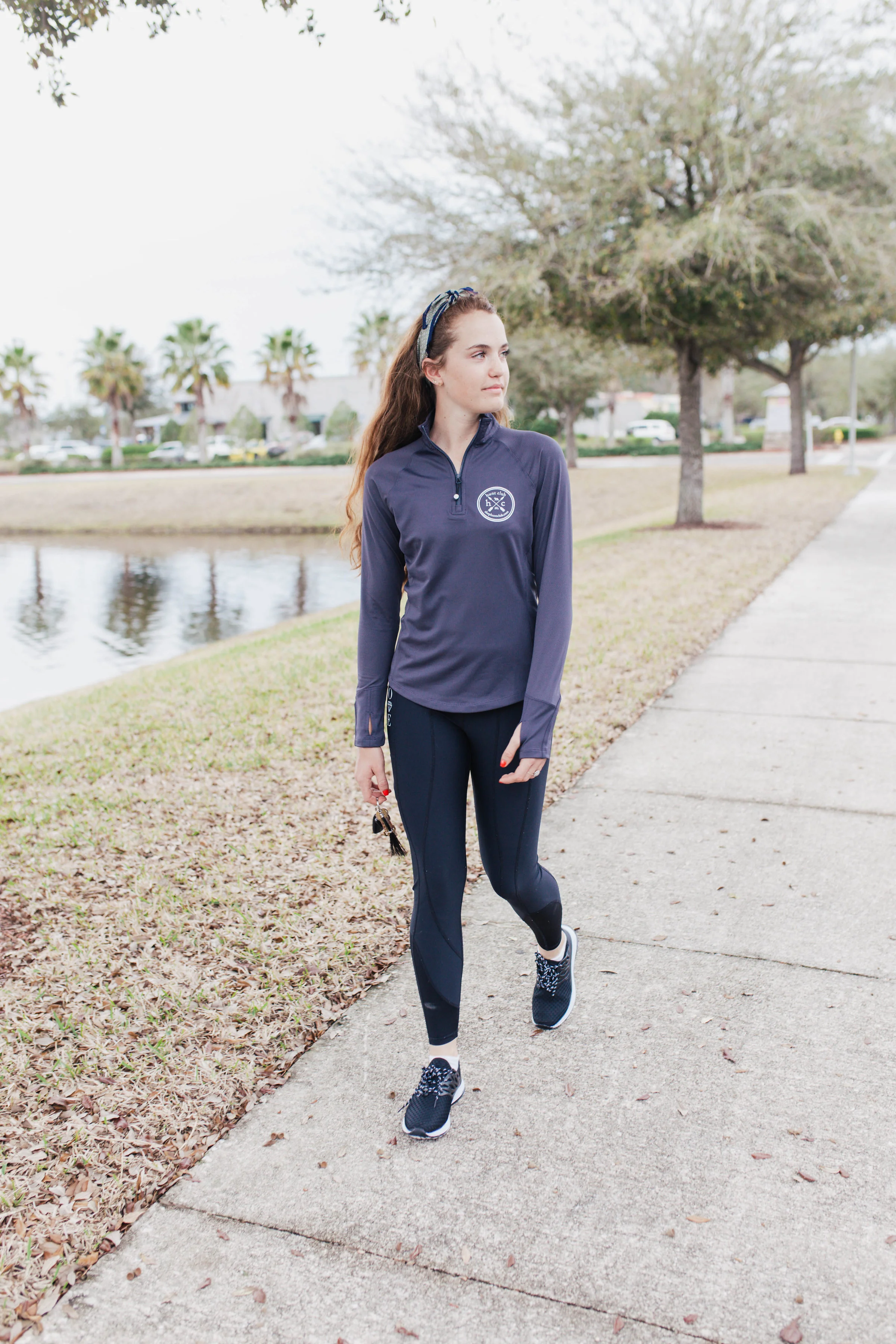 The material is just lovely: soft, smooth and breathable. The thumb holes are ideal and the hemline makes it easy to tuck in but so adorable to leave out over some leggings.