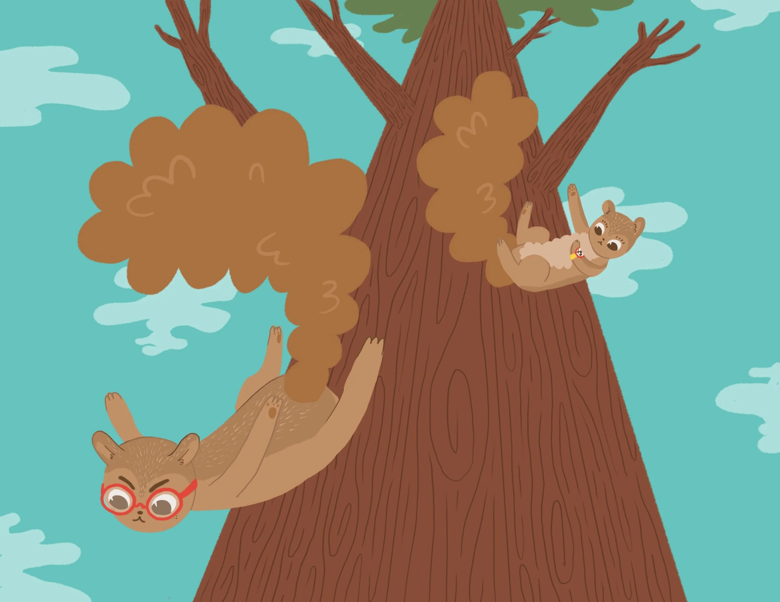 animal fact o'the week squirrels don't take fall damage — Eva Grello