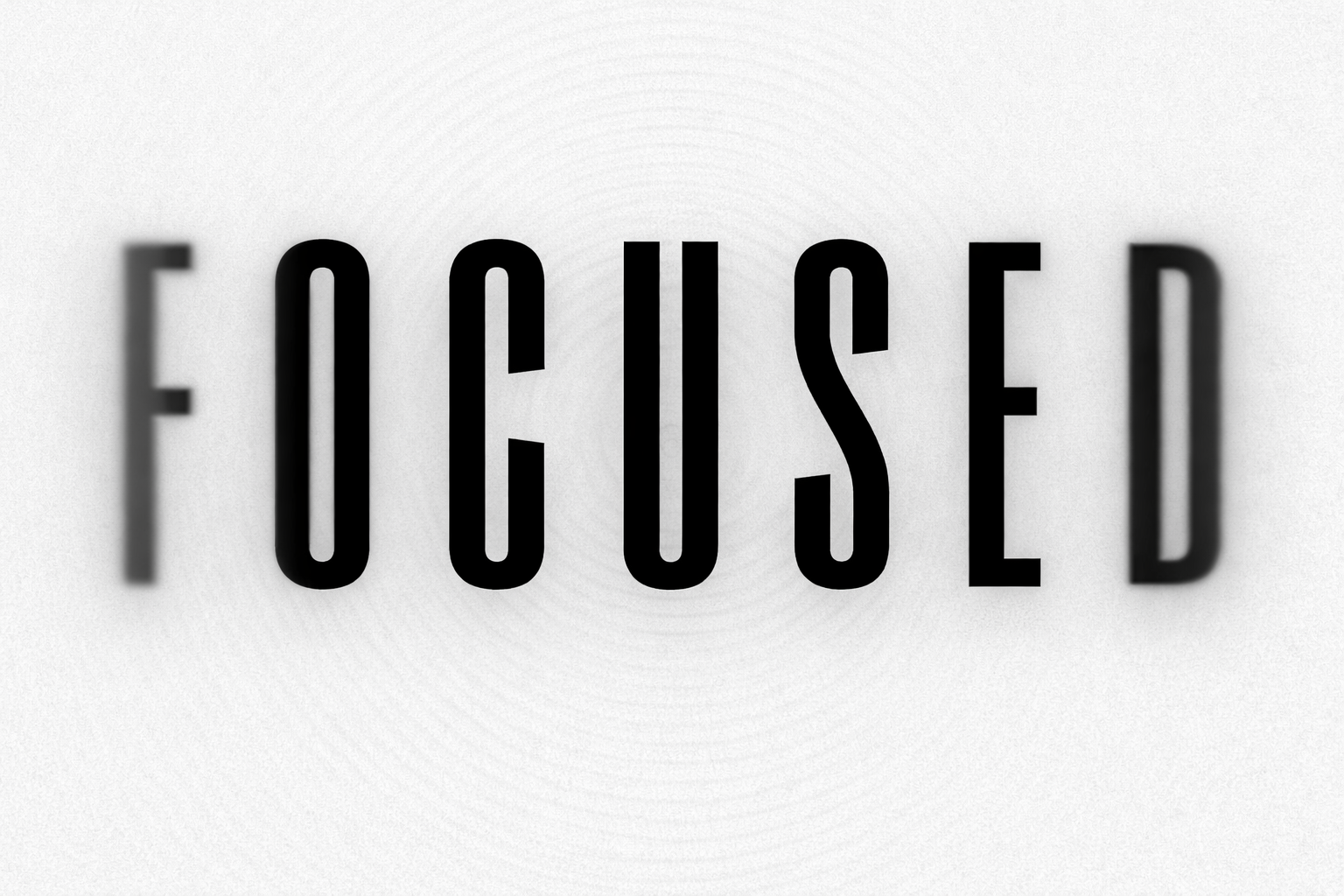 Focused sermon series