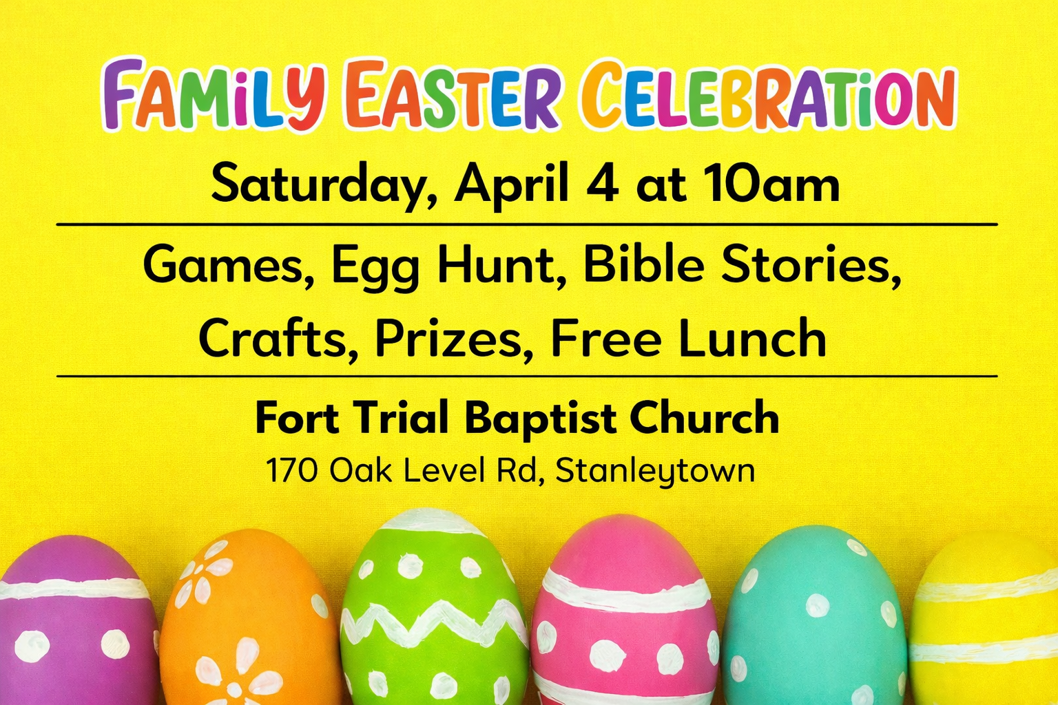 Family Easter Celebration