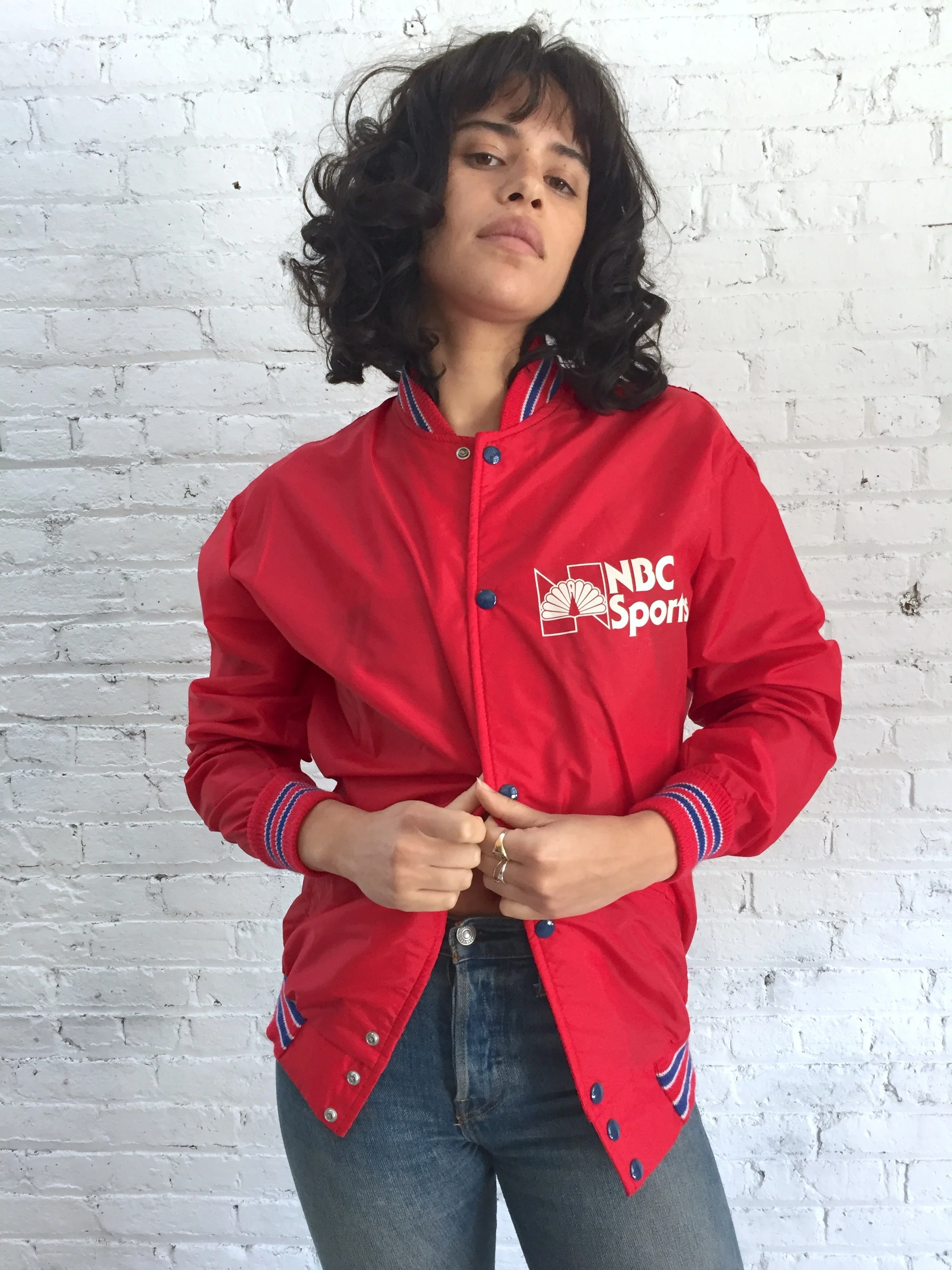 red rose windbreaker