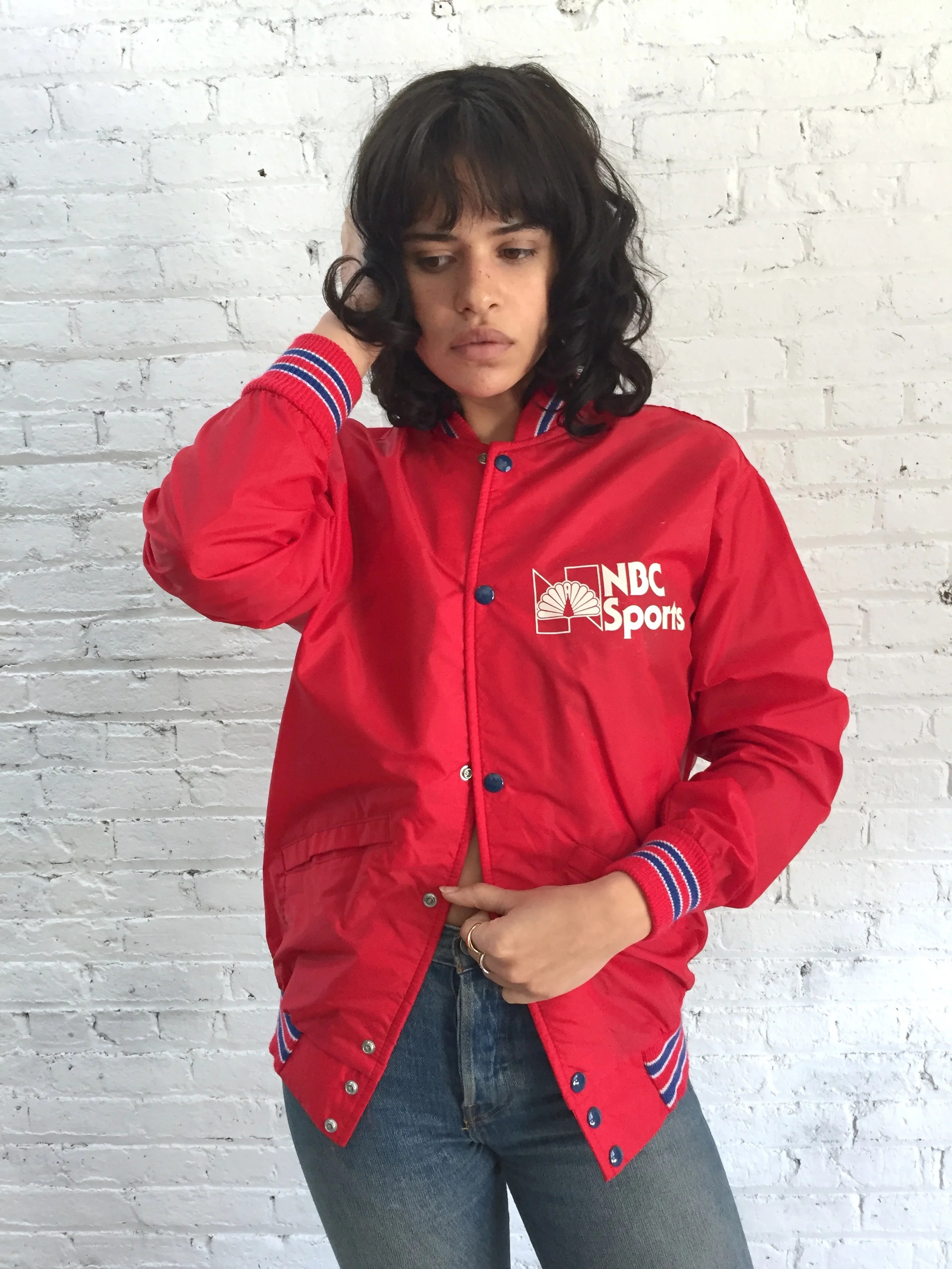 80s baseball jacket