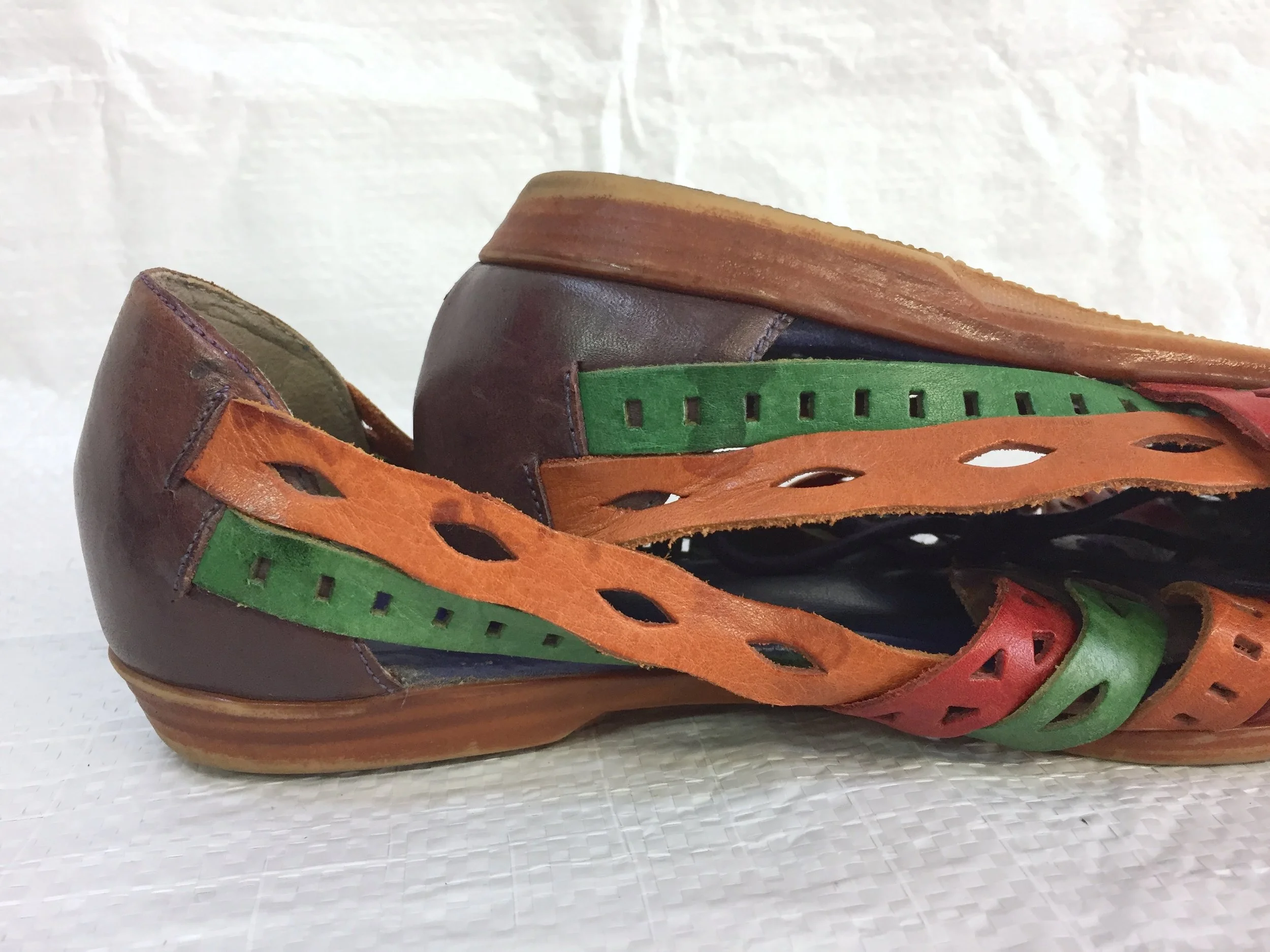 vintage huarache sandals