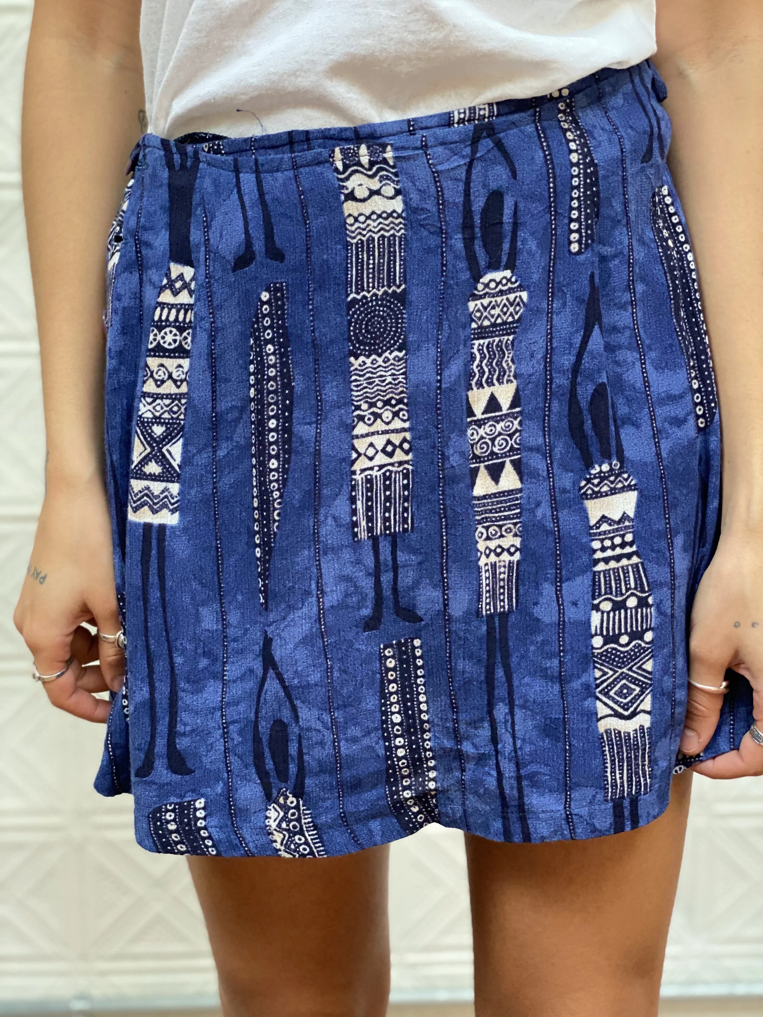 1990's skort