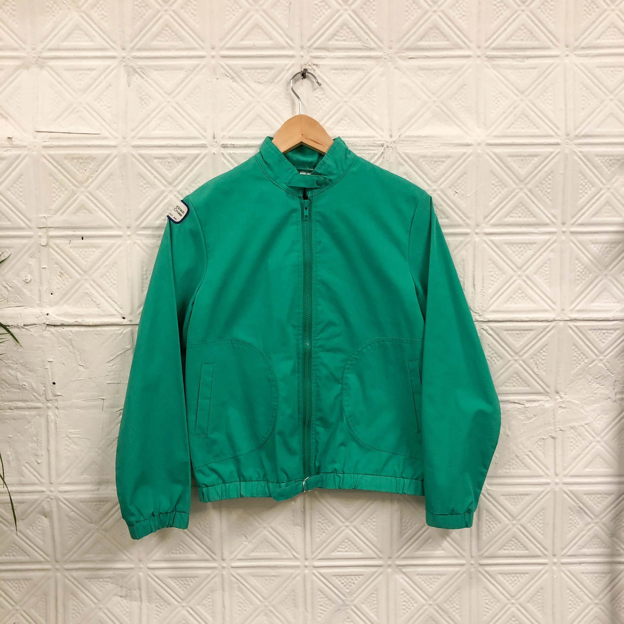 green jacket vintage