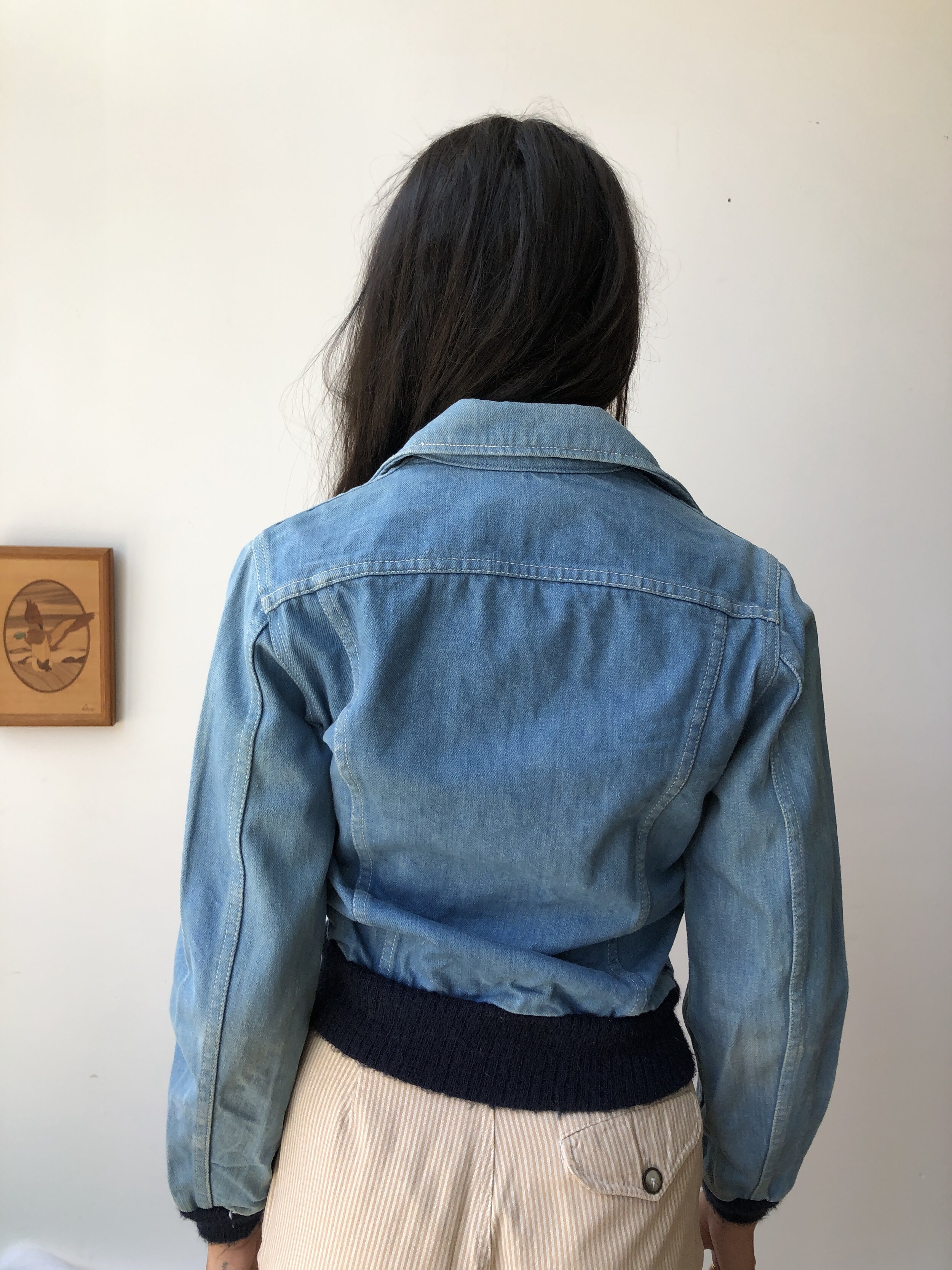 vintage Lee denim jacket / womens denim 