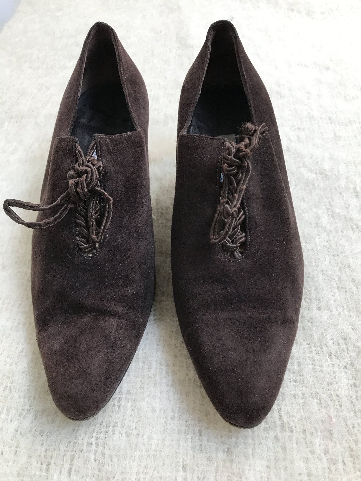 vintage Barneys shoes / 90s shoes — Dusty Rose Vintage