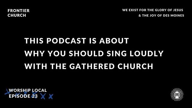 Follow the link in our bio for episode 23:
🙌Why do we sing?
🤝How can non-musicians support musicians?
🤘🏻Song selection &amp; song order
😁Pastor Cole &amp; Nick breaking out in song