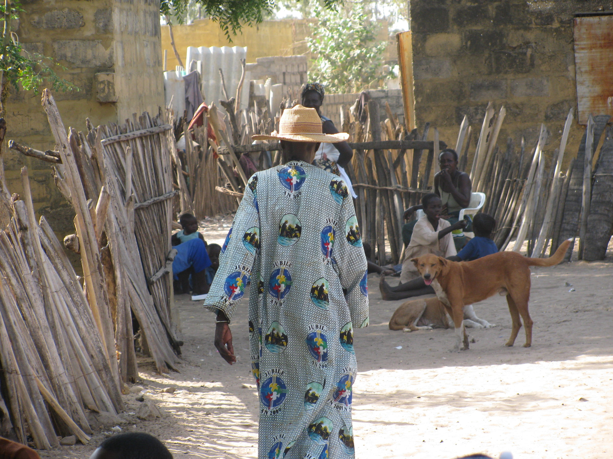 Village of Jiloor in Senegal, West Africa.