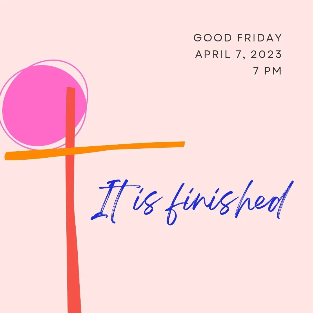 TONIGHT!

Good Friday is a powerful service, remembering Jesus&rsquo; passion and death for our sins, and marking the moment of his sacrifice.

Join us in-person and online at 7 PM.

#GoodFriday #HolyWeek #Easter #episcopal #anglican #catholic #Chris