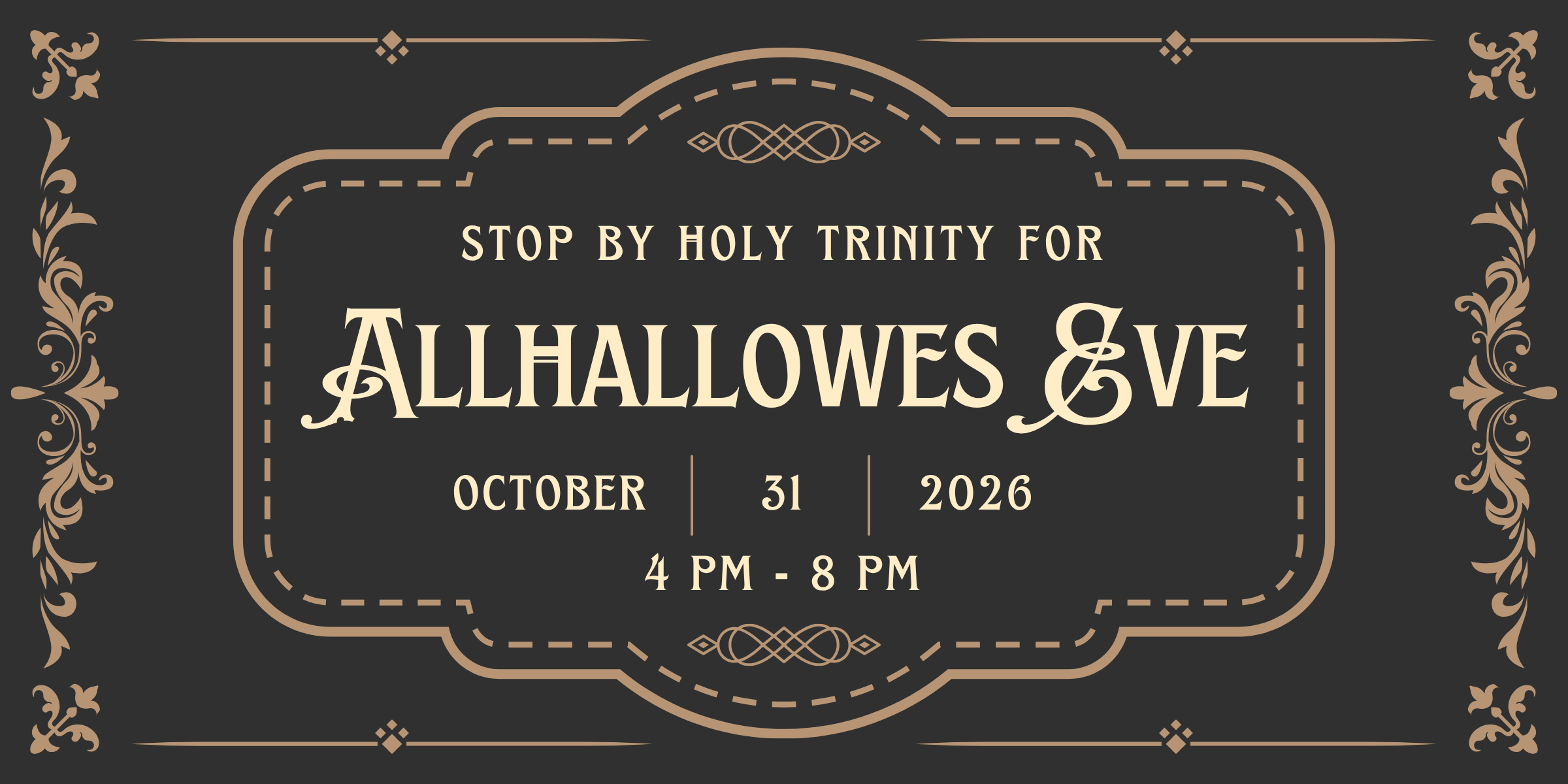 All Hallow's Eve at Holy Trinity