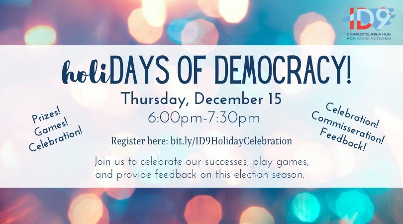 ID9 holiDAYS of Democracy Zoom Celebration!