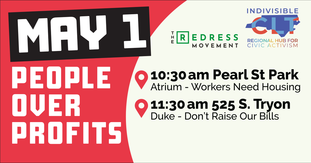 May 1: People Over Profits