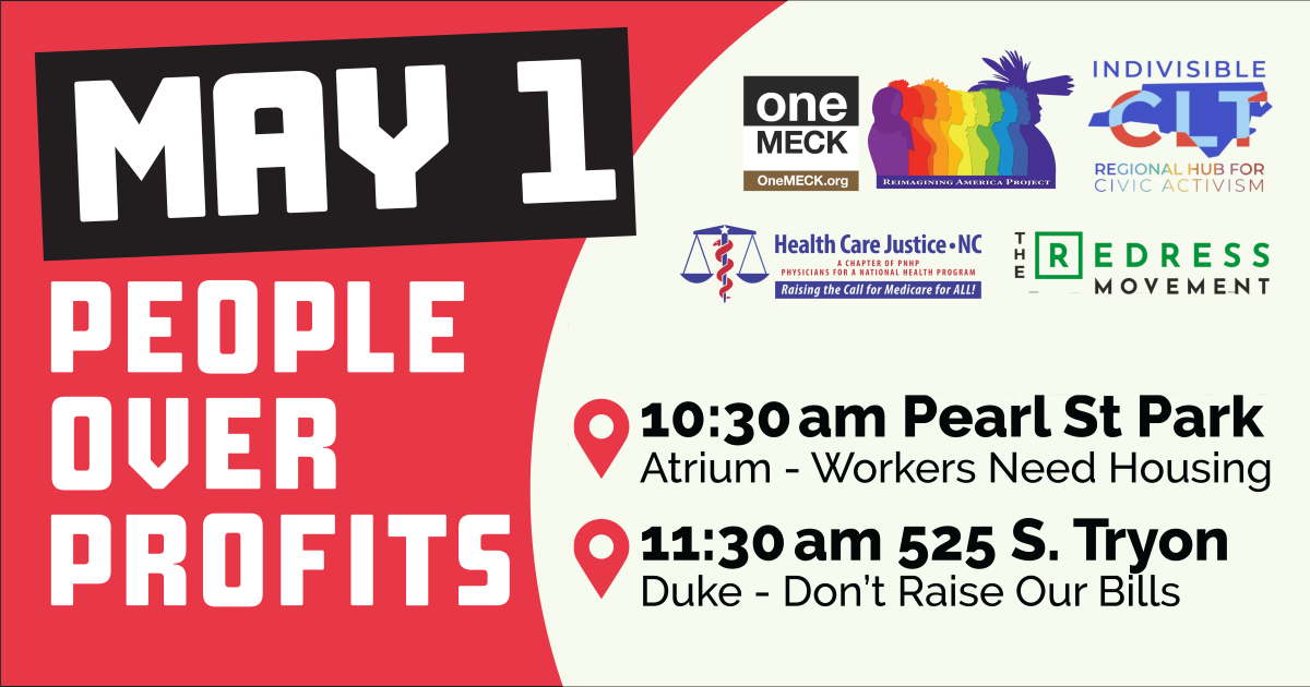 May 1: People Over Profits