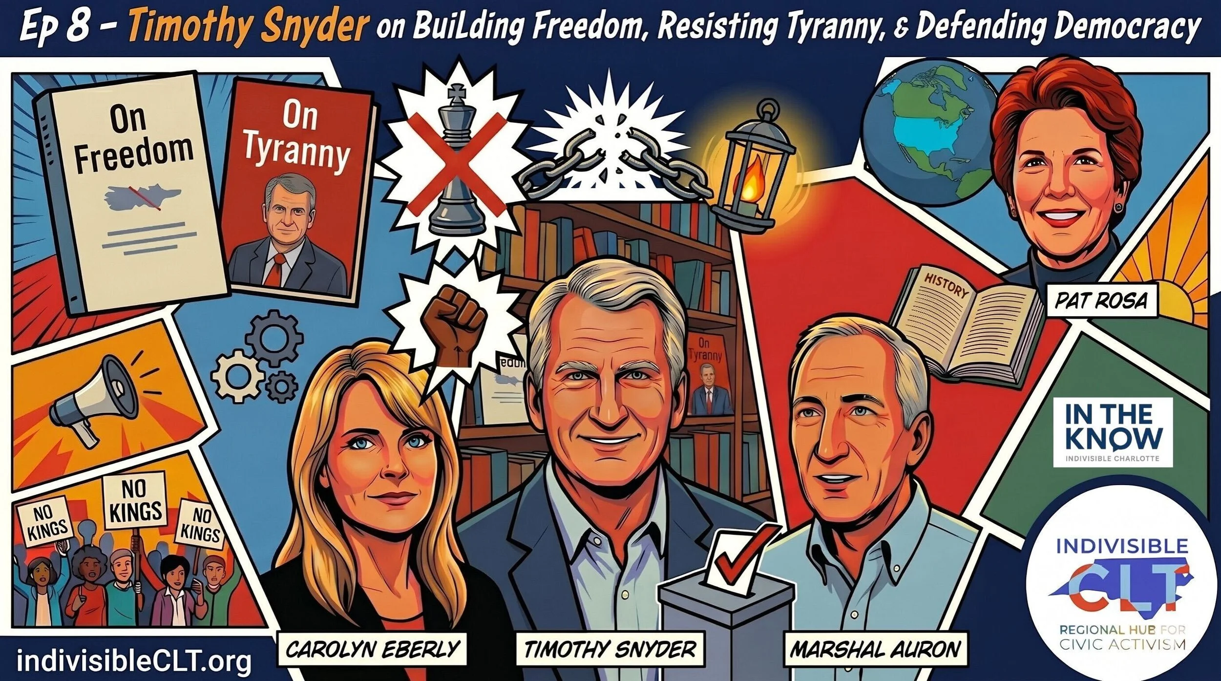 Podcast Ep 08 - Timothy Snyder on Building Freedom, Resisting Tyranny, and Defending Democracy