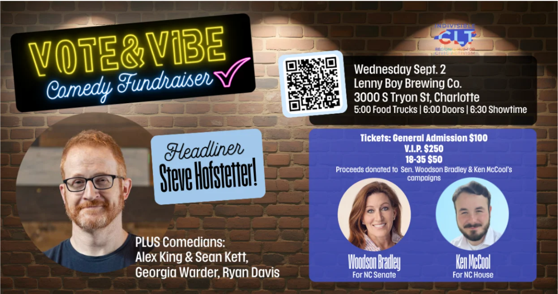 Vote &amp; Vibe: A Comedy Fundraiser with ICLT