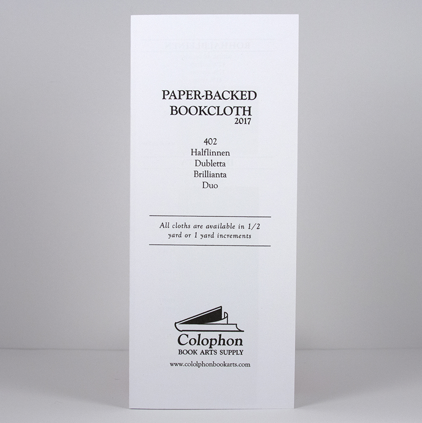 Brillianta Bookcloth — Colophon Book Arts Supply