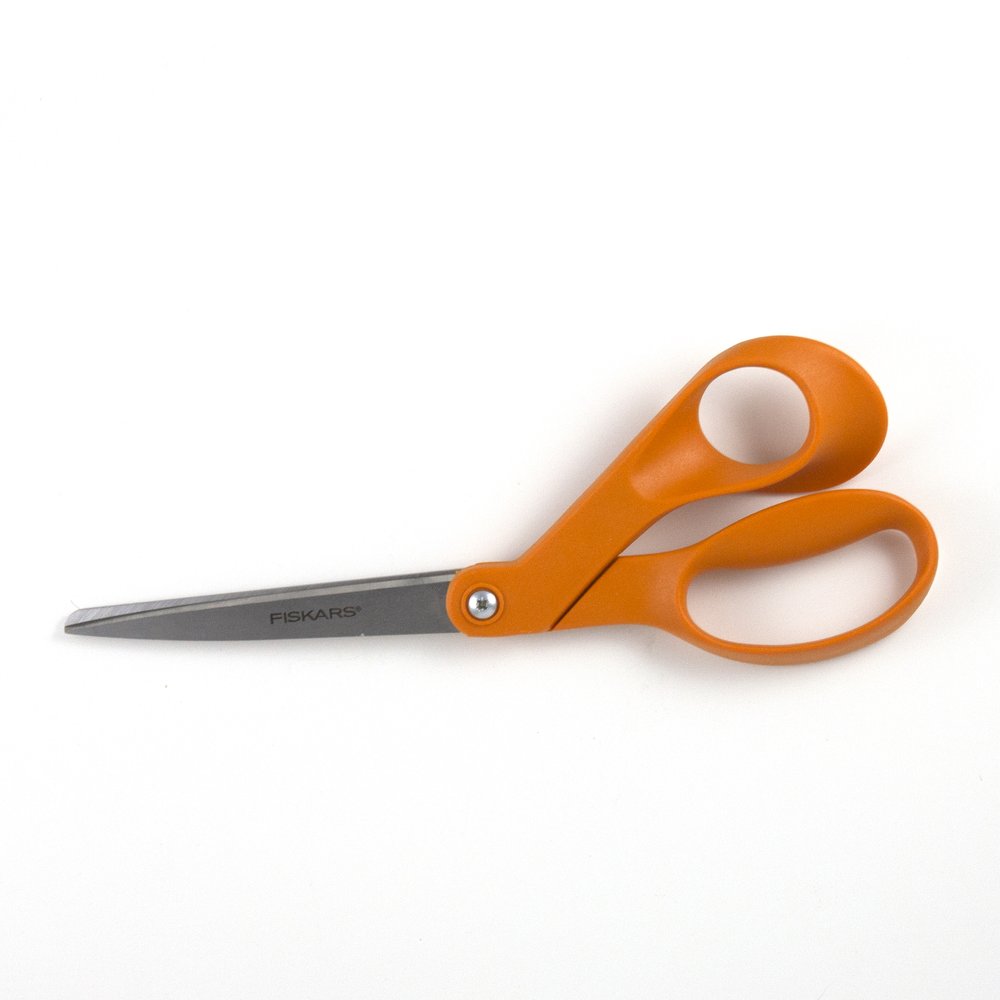 Fiskars Home Office Scissors 8 Straight, Orange