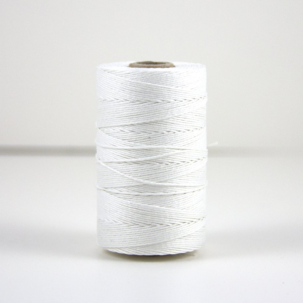 Medium linen thread, 33x2, 200m, light brown