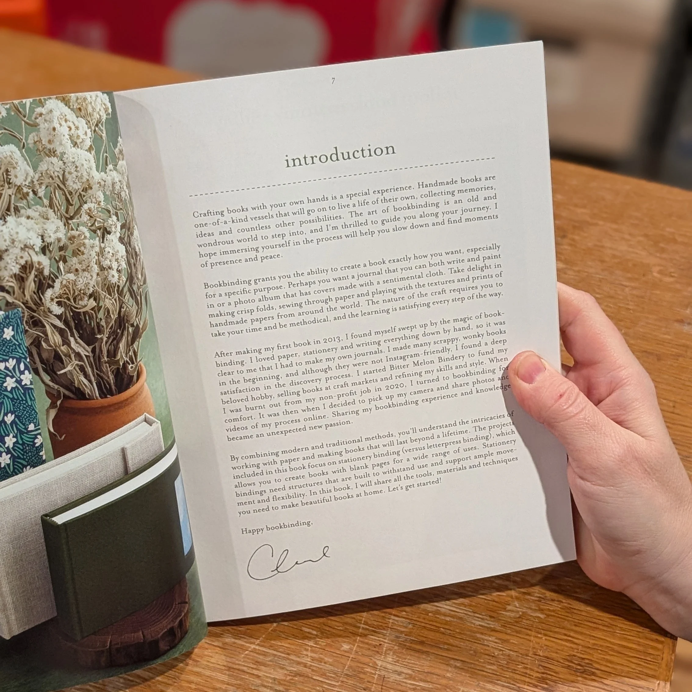 handmade books at home open.jpg