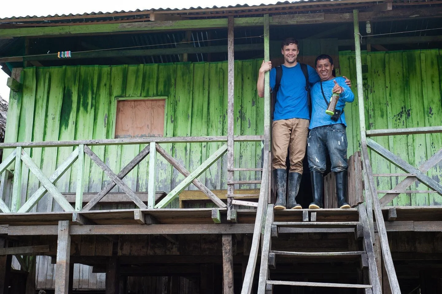Miguel offered us finger-sized bananas still attached to the vine and yelled some geographic information above the motor: &ldquo;You have to ride sixty days on the river to get to the headwaters,&rdquo; Miguel said, matter-of-factly, waving ahead, &l