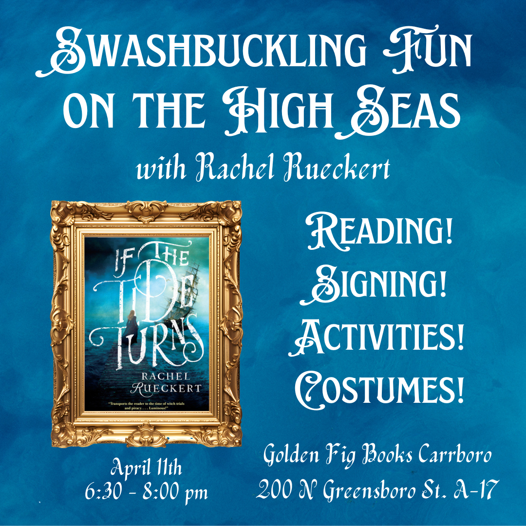 Carrboro, NC - Golden Fig Books, 6:30-8:00 EST