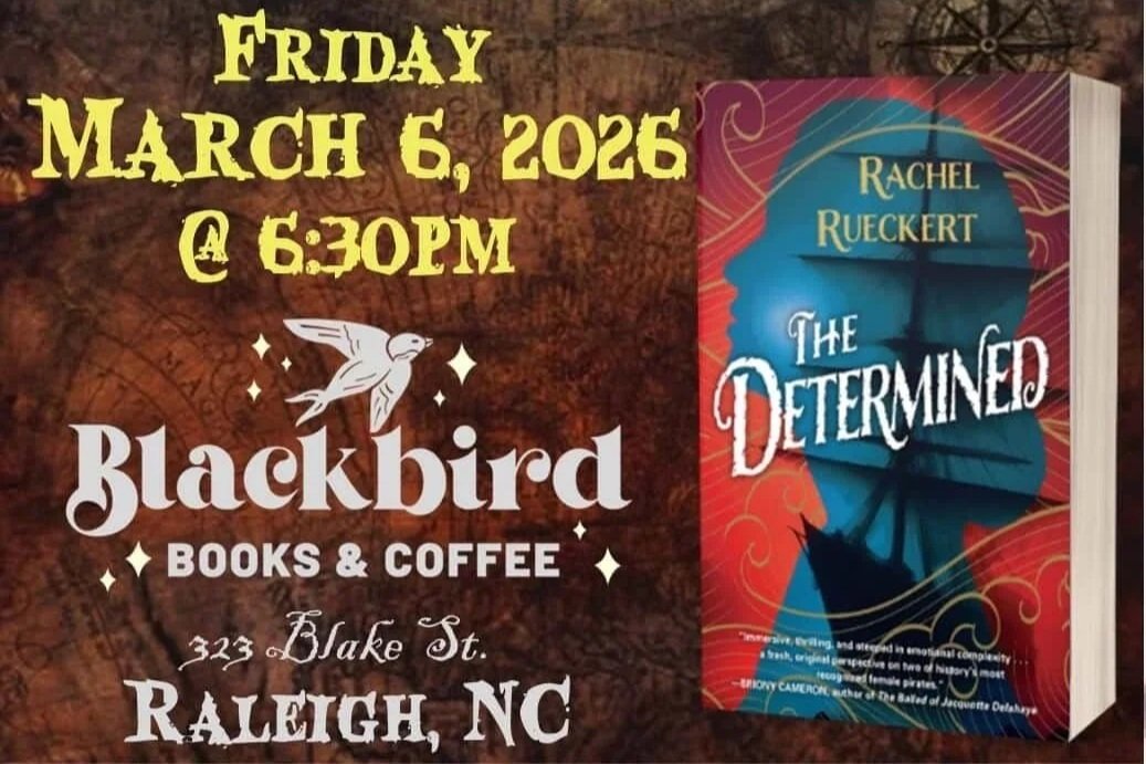 Blackbird Books and Coffee Ticketed Event for THE DETERMINED (Raleigh, NC)