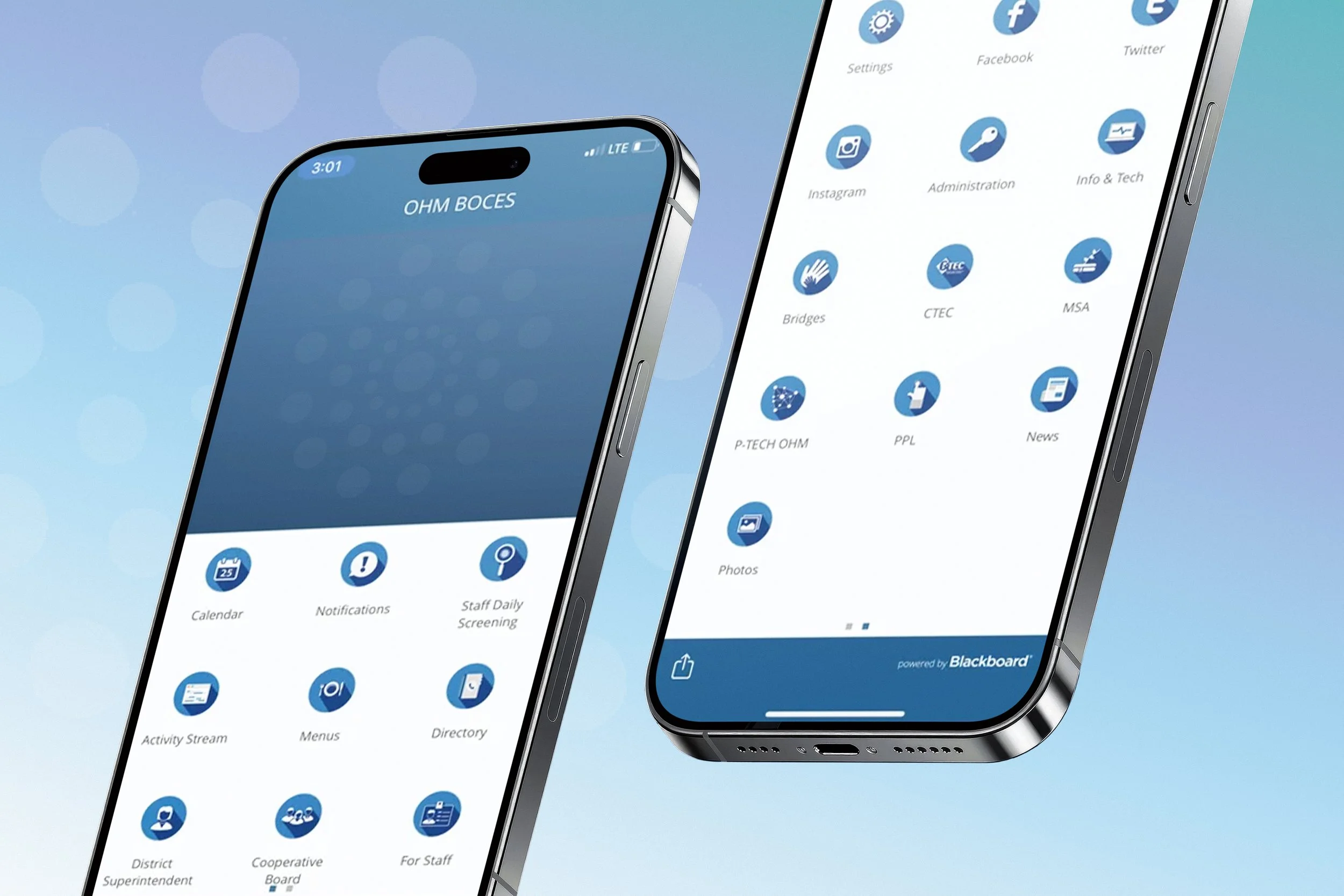 OHM BOCES App Design