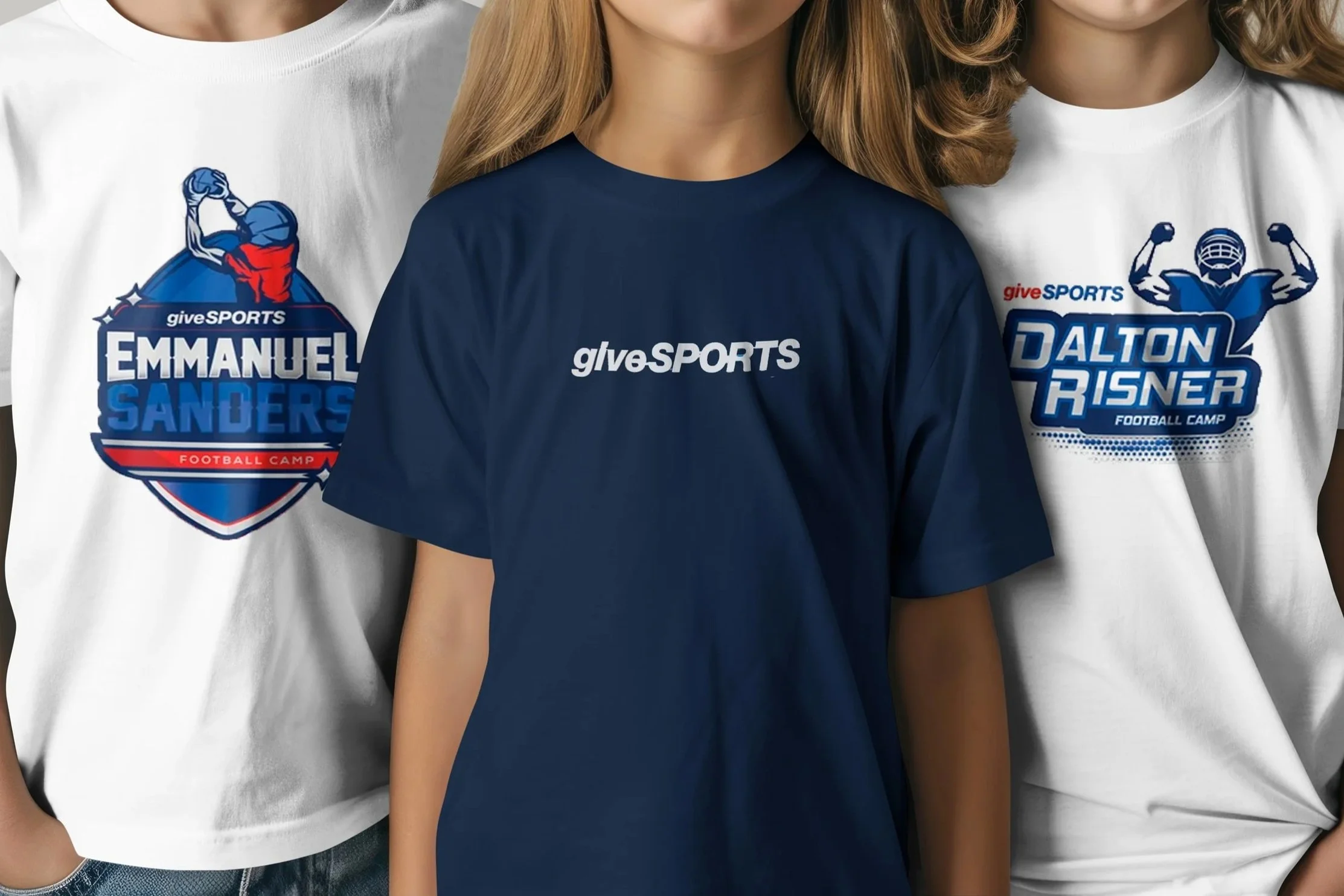 A Precious Child giveSPORTS Football Camp Shirt Designs