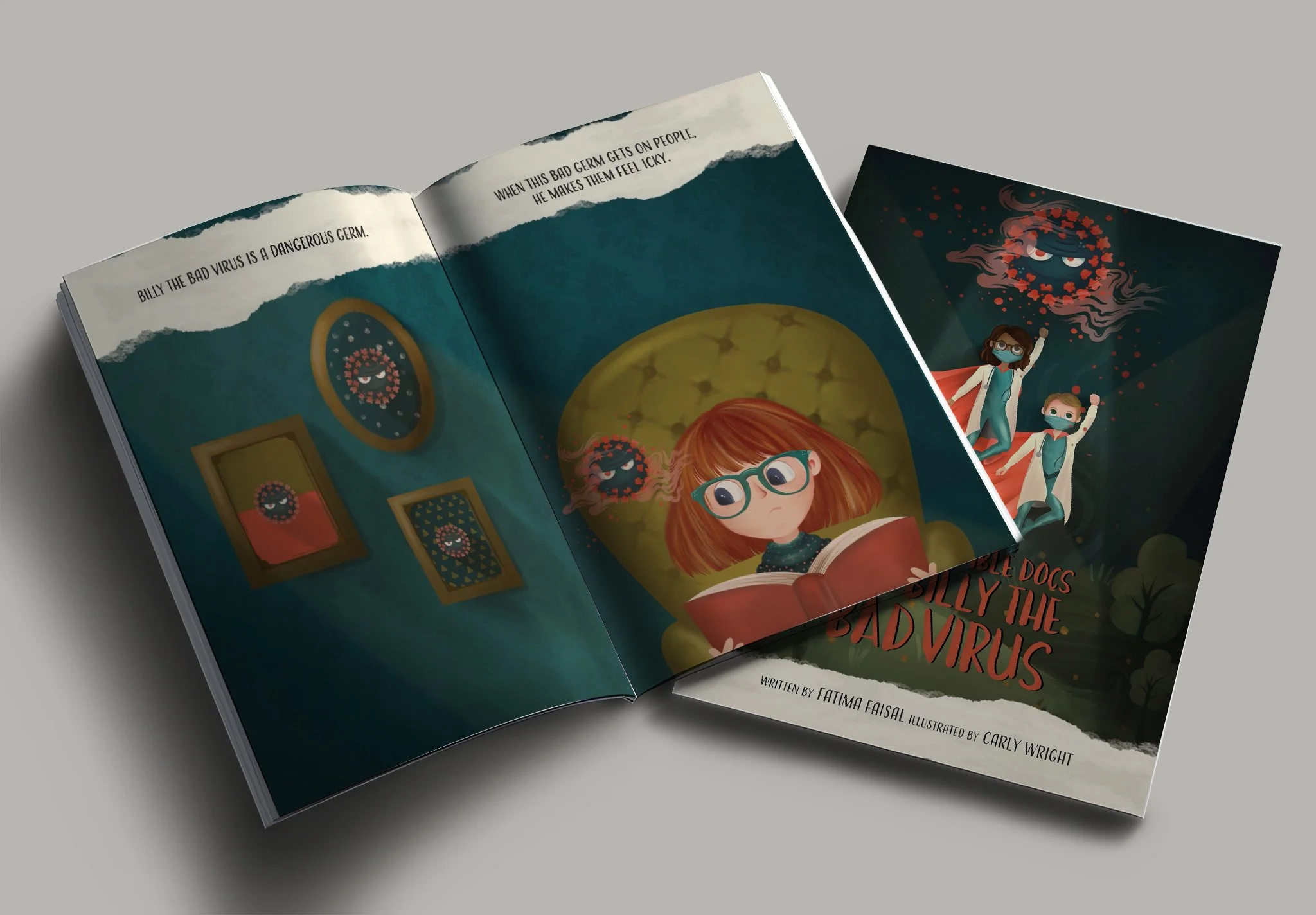 Billy the Bad Virus Children's Book
