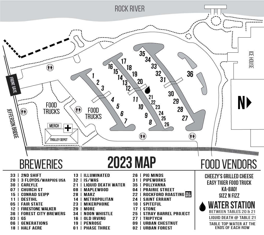 2023 Beer Lineup — Screw City Beer Festival