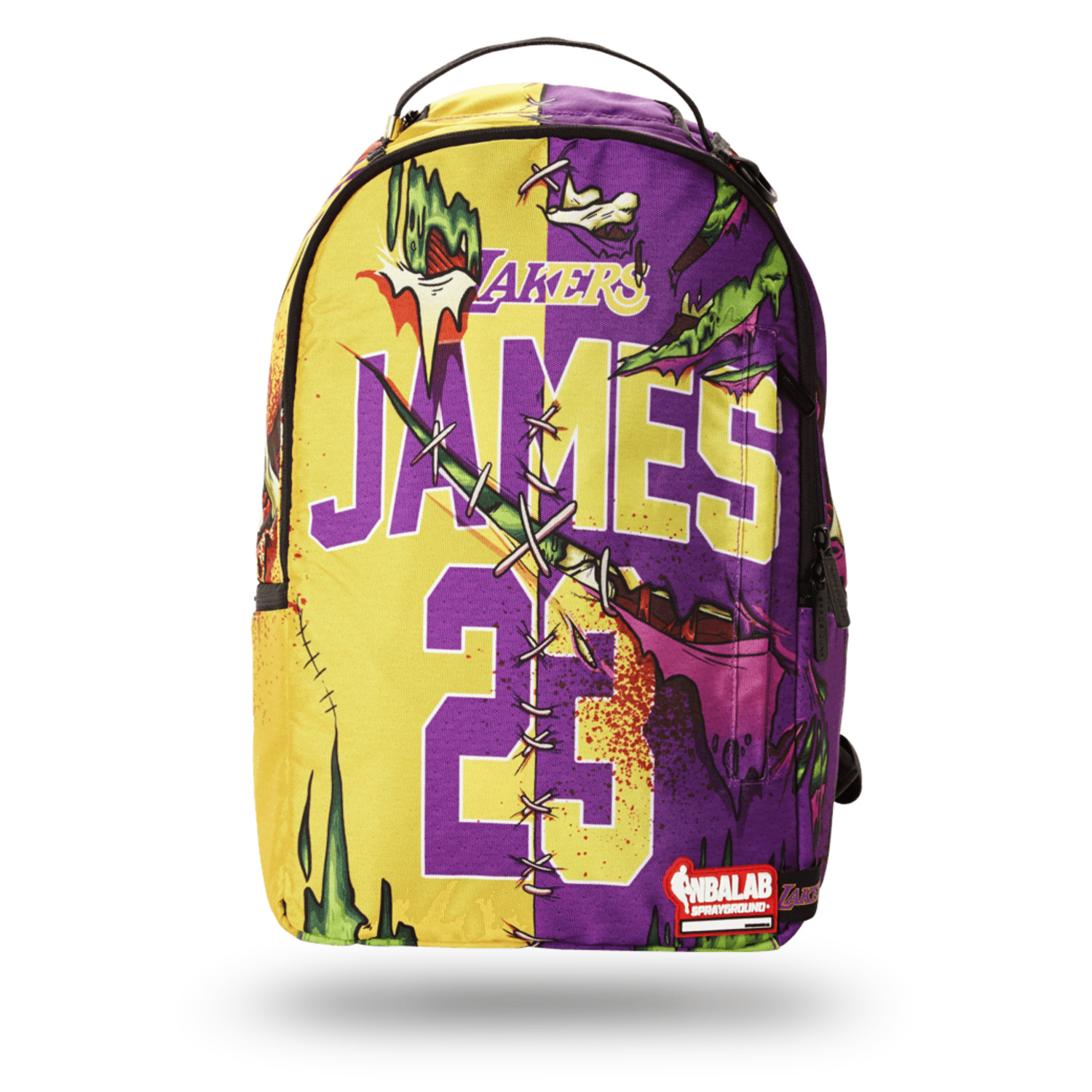 sprayground nba lab shark backpack