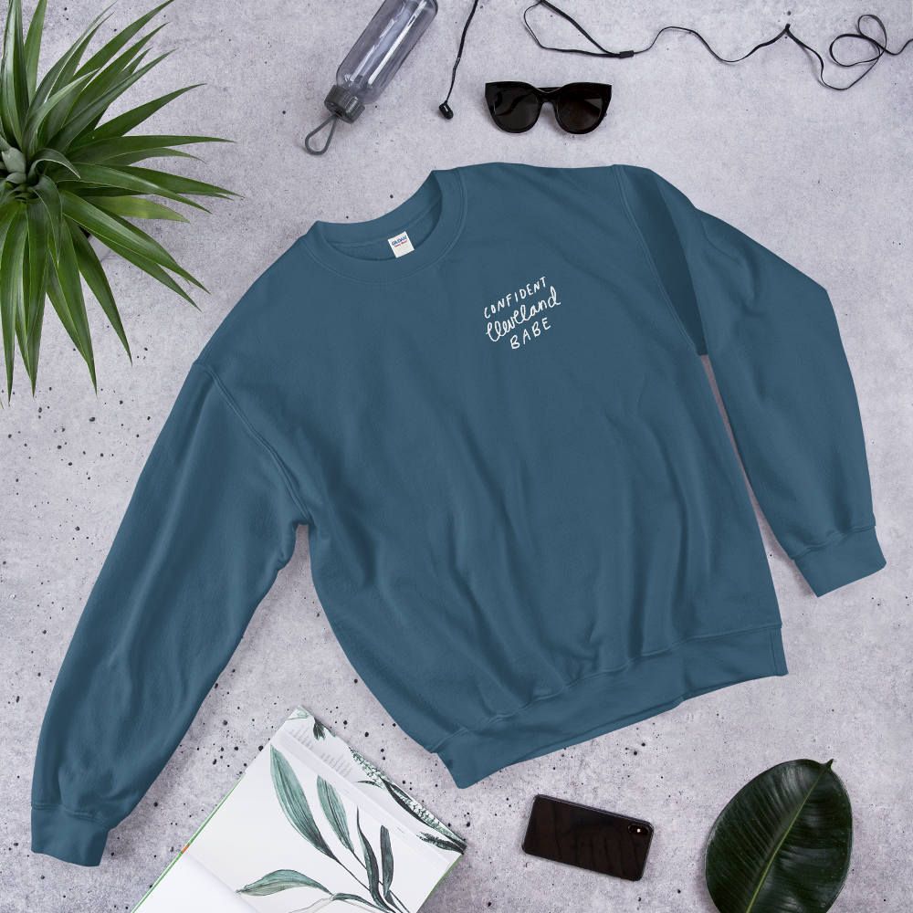 ConfCleBabe_ShirtDesign-FRONT_ConfCleBabe_ShirtDesign-BAck_mockup_Front_Flat-Lifestyle_Indigo-Blue.png