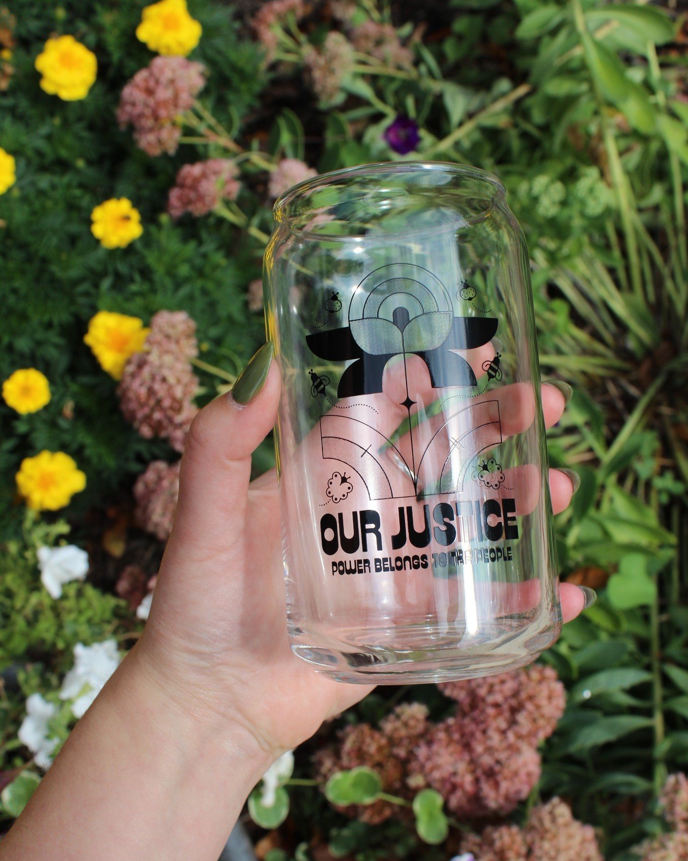 our newest fav: these adorable glasses we made with @ourjusticerj 💗