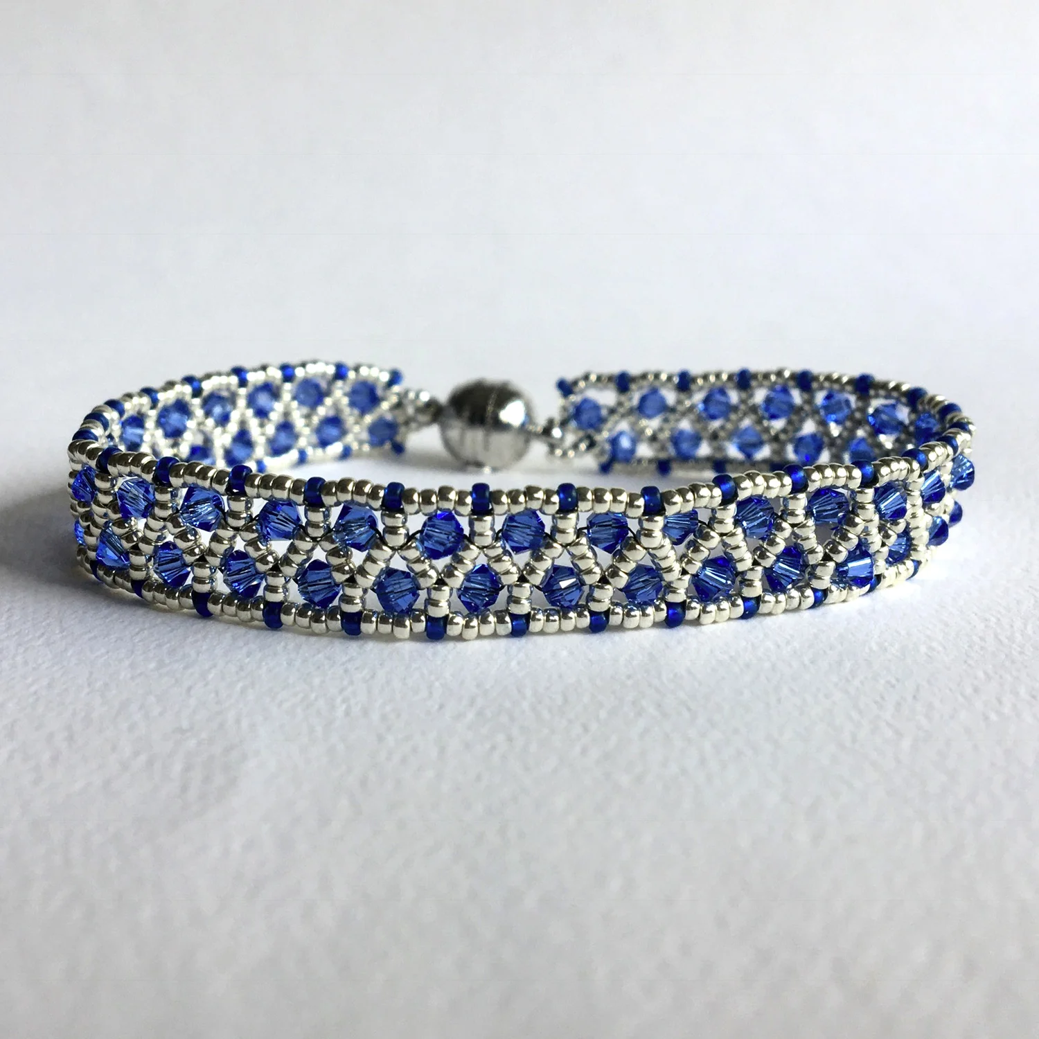 Sapphire Swarovski Crystal Bracelet