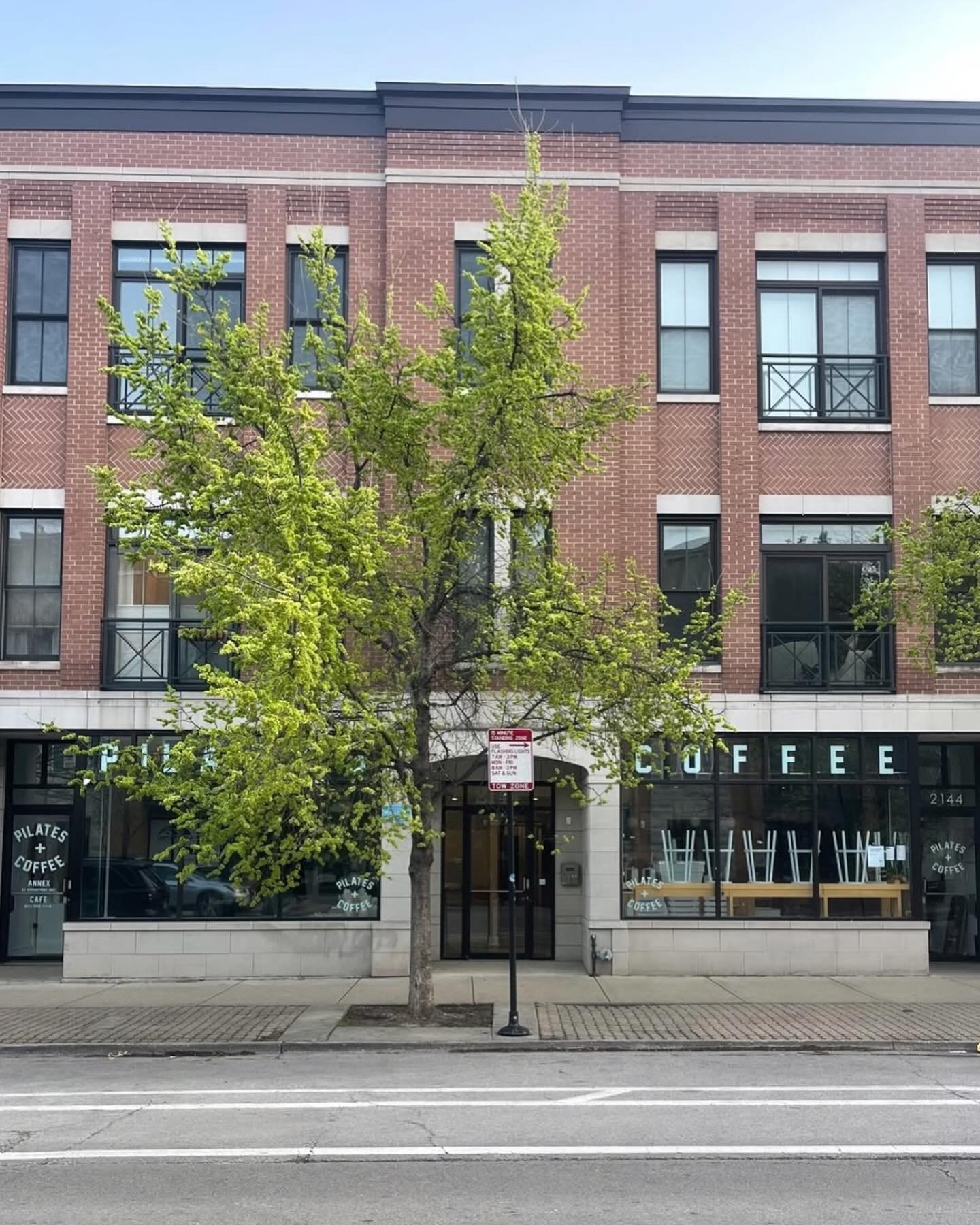 We finally got our window signage right!
&bull;
We&rsquo;re excited to officially announce the Annex is open! Located next door to our &ldquo;original&rdquo;studio (+cafe), this Pilates-only space will allow us to offer more classes at an increased c
