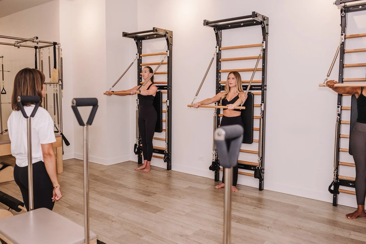 As you plan your Pilates week ahead - we&rsquo;d love to see you at our Fuse Ladder classes! These all-levels classes blend mobility,strength, and endurance. We climb, hang, pull, and move with purpose - building functional strength that supports you