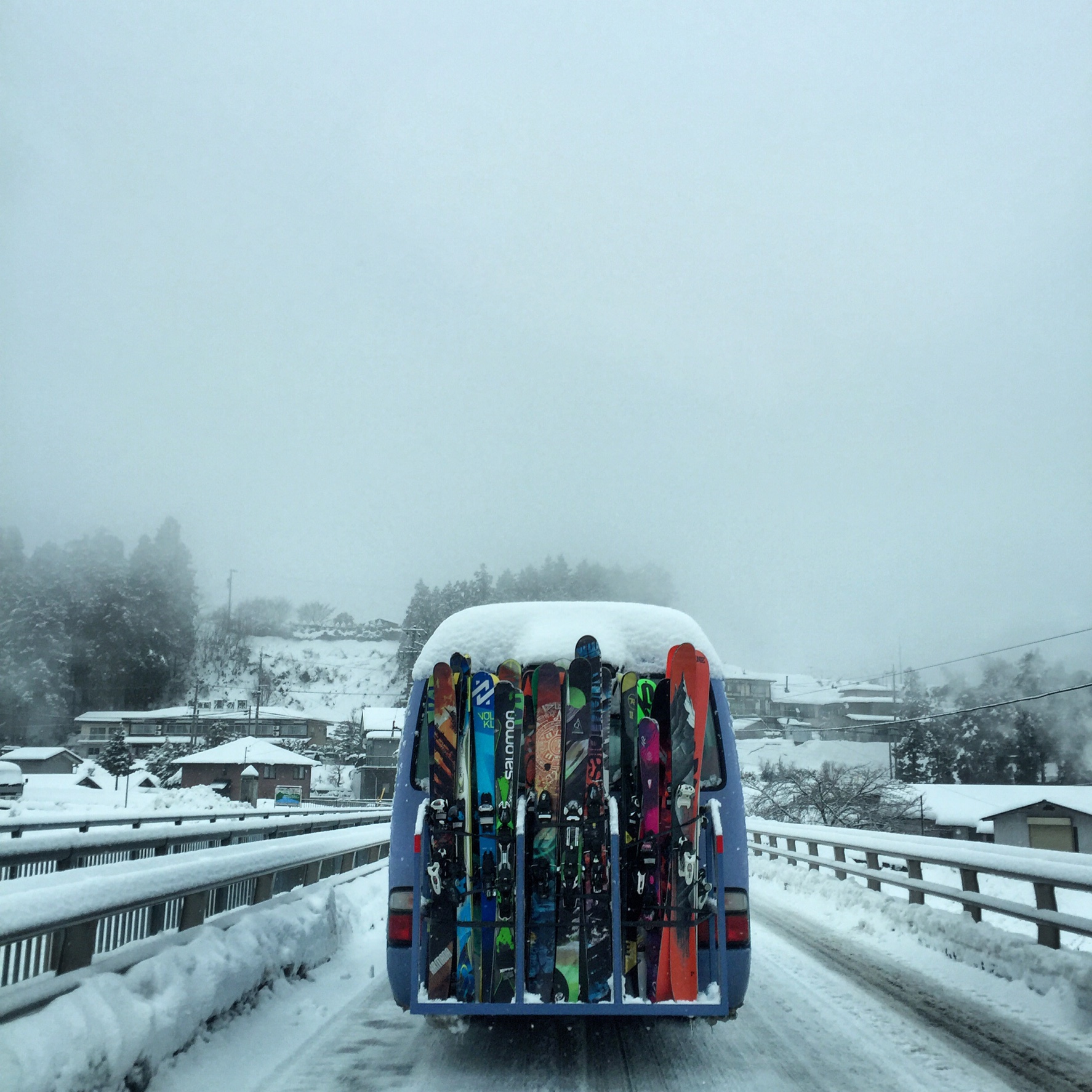 Nothing like seeing a bus full of fat skis.JPG