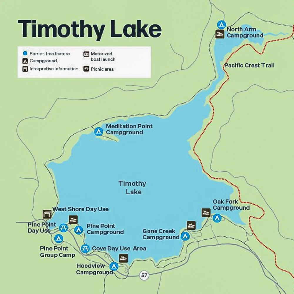 Timothy Lake - North Arm
