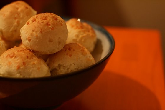 Loosely translated, Pan de Yuca means "God loves Celiacs and wants us to be happy." Pao de Quejo (Brazilian Cheese Buns) (image T. Freuman) 