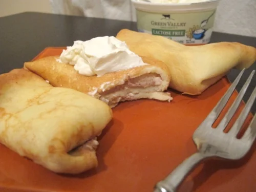 Gluten-free, Lactose-free Blintzes (image T. Freuman)