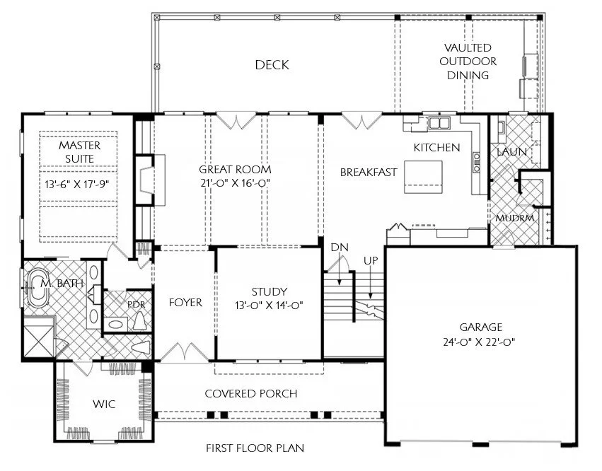 The Cedar Bluff Home Plan — Eric Edwards Construction