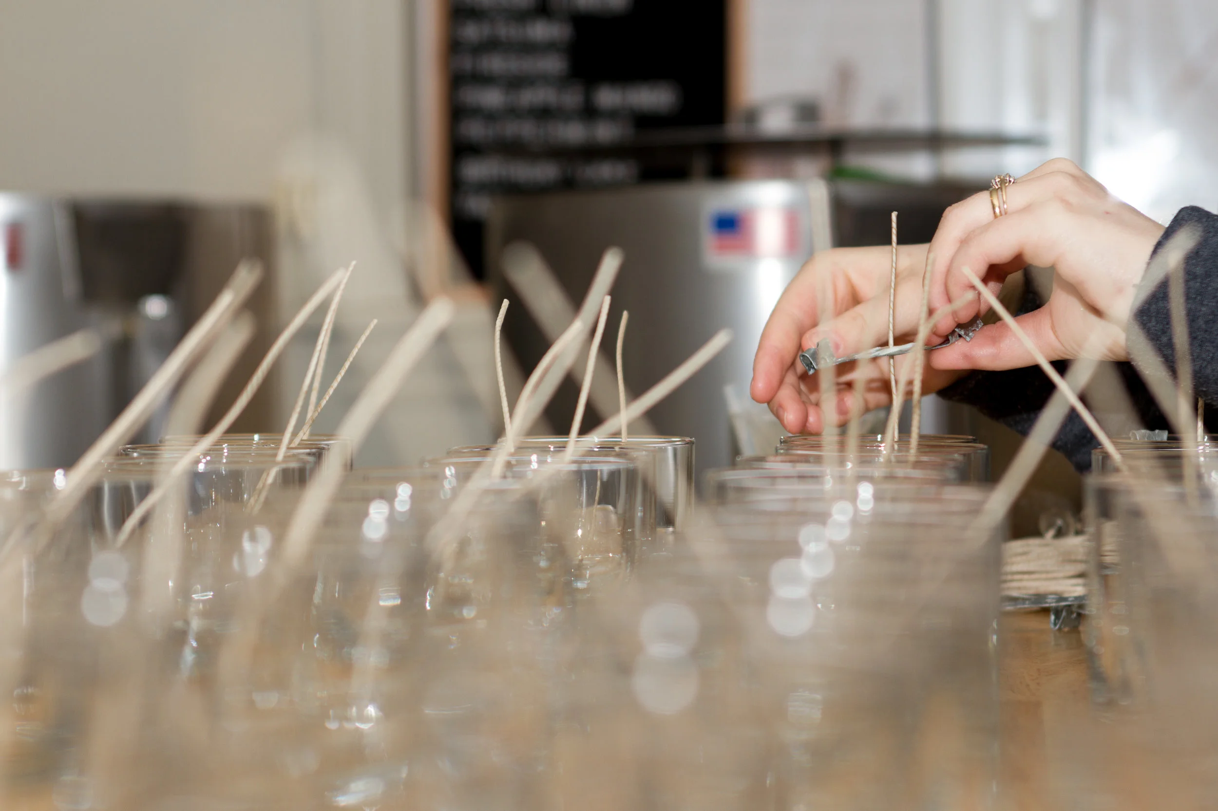 MANUFACTURING Making Candles fun again