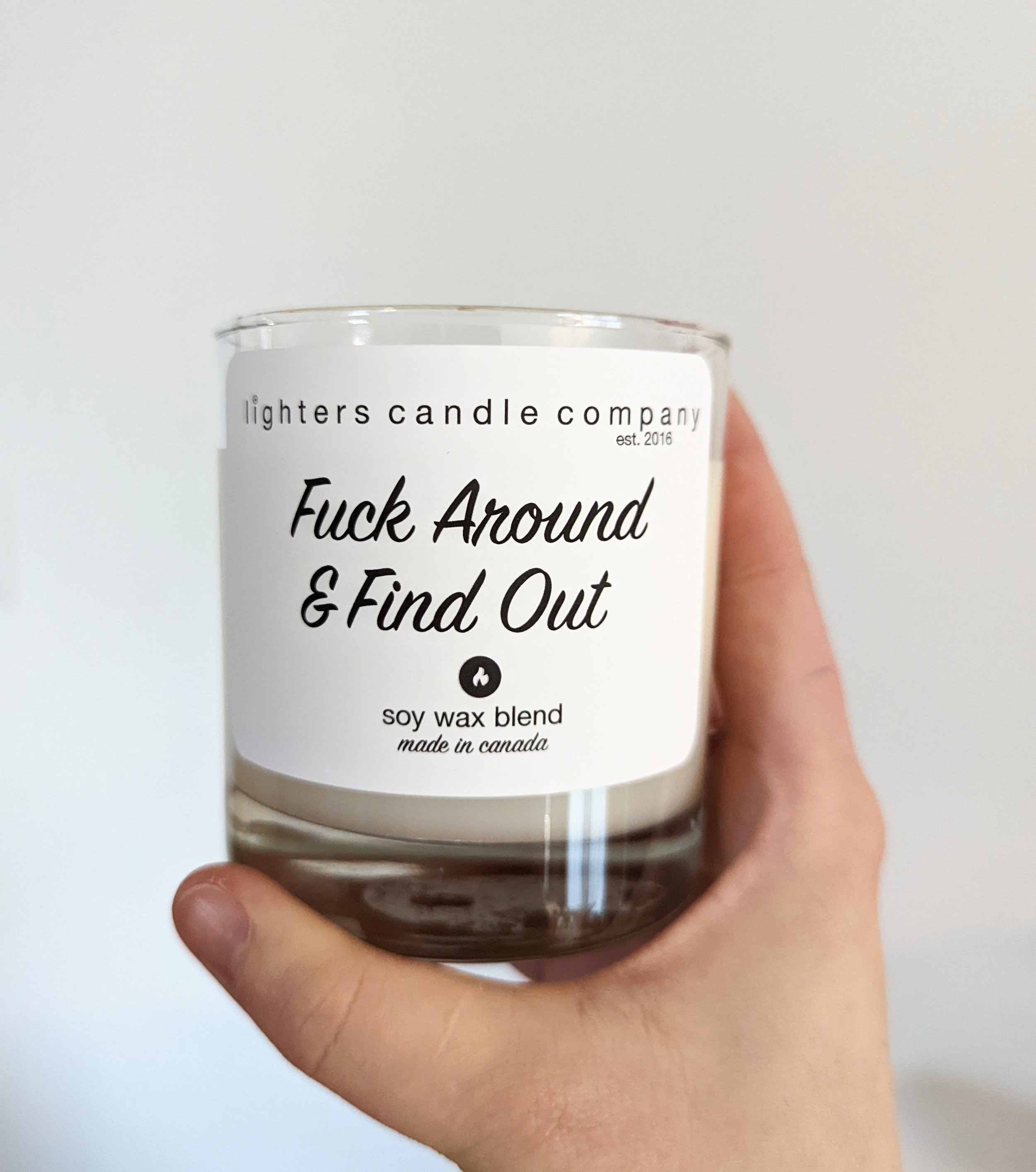 Badass Quote Candles- Choose Your Scent and Text - Badass Gifts
