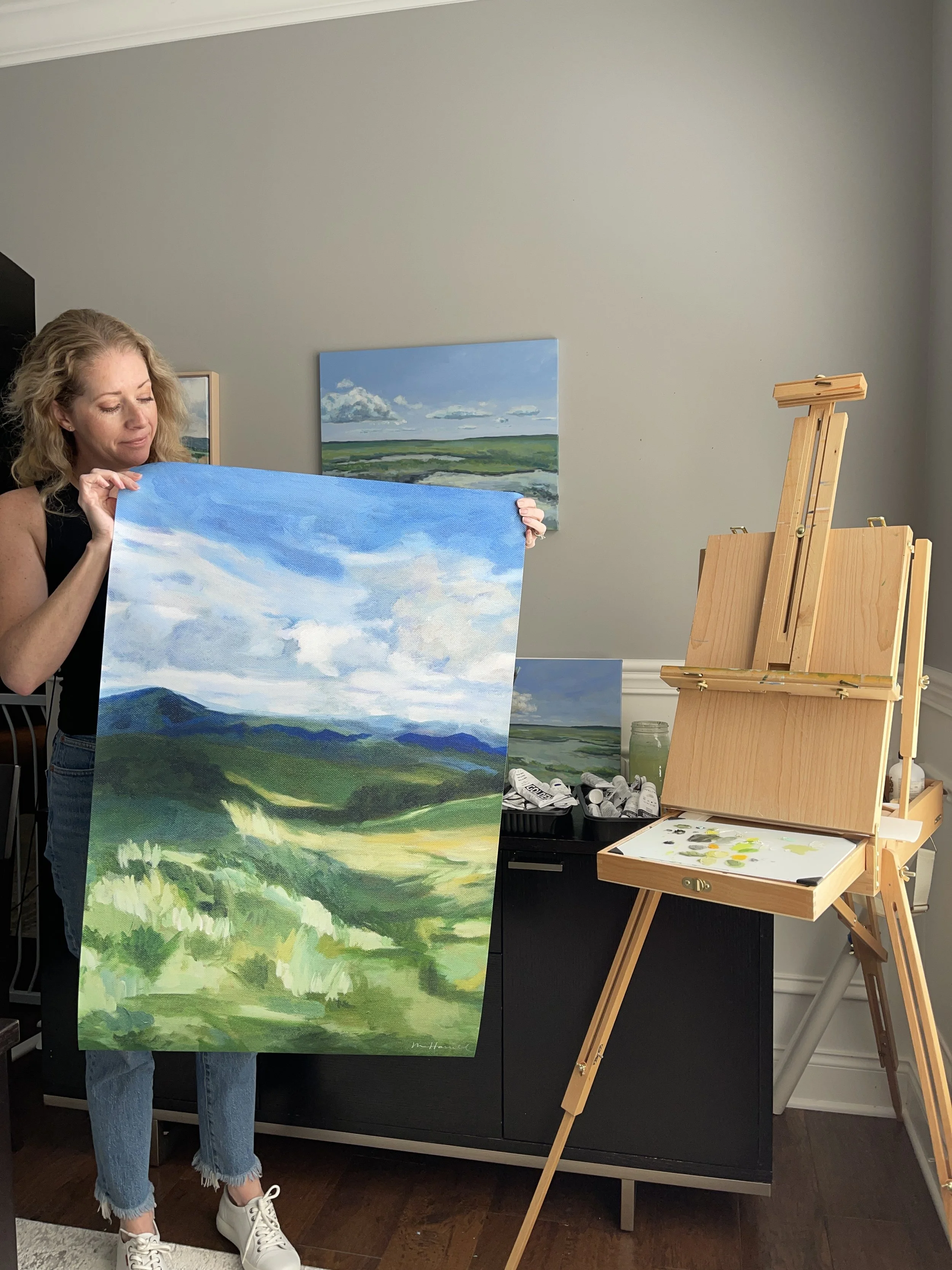 Mountain Views print