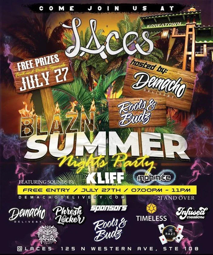 Come join us and friends tomorrow night july 27th at 7pm for a night with live dj&rsquo;s and phreshLocker merch to grab on 👌🏻 #phreshlocker @rootsandbudz818official