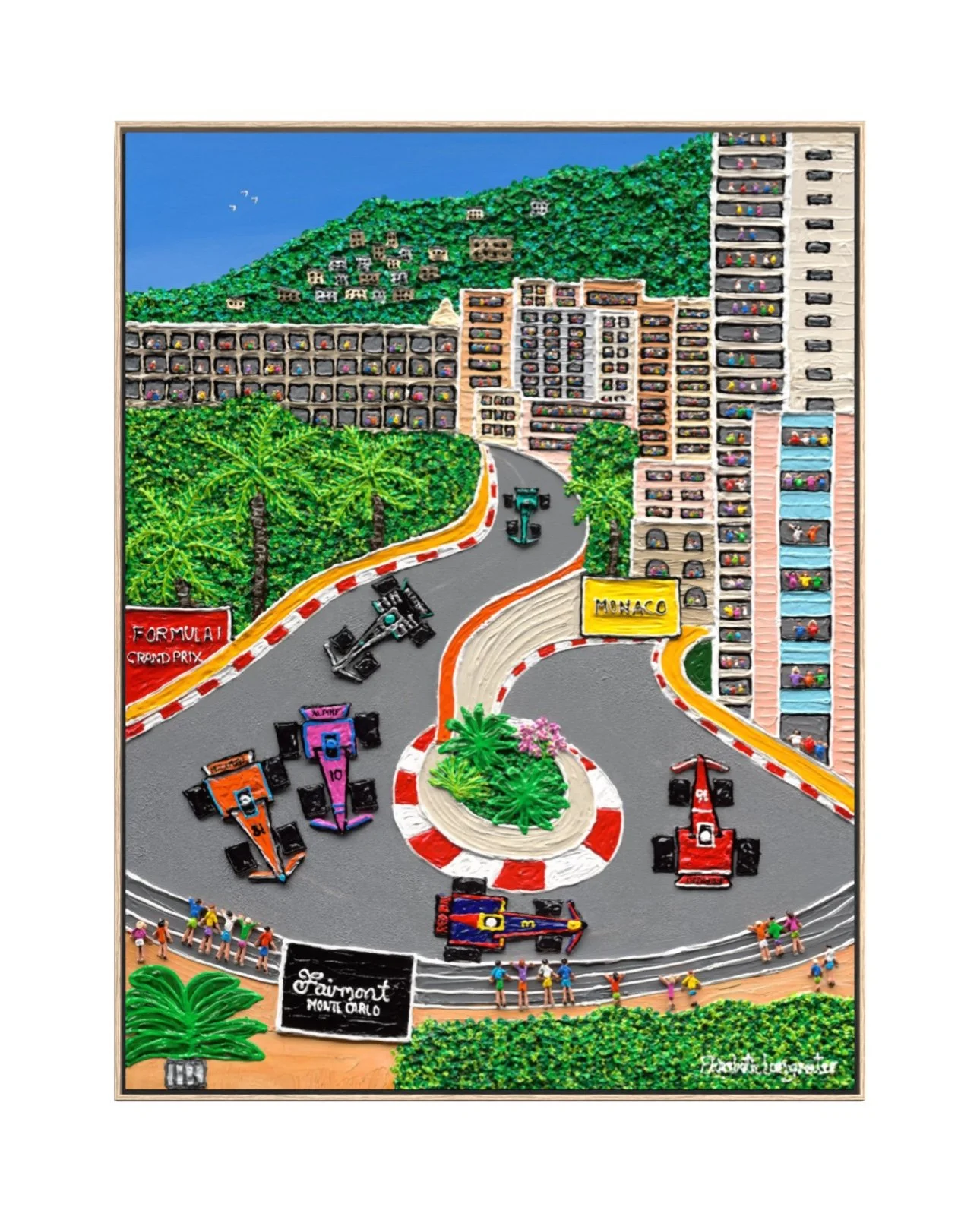 Life in the Fast Lane  76cm x 100cm
