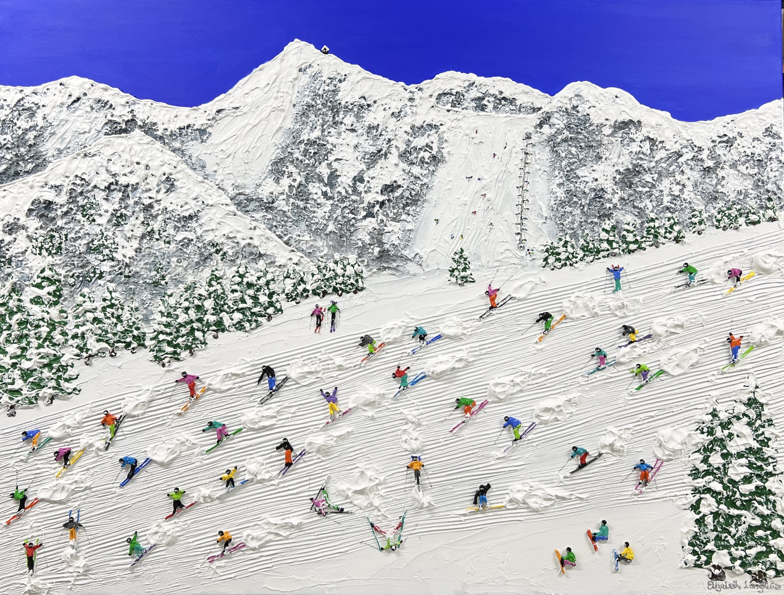 First Run 120cm x 90cm