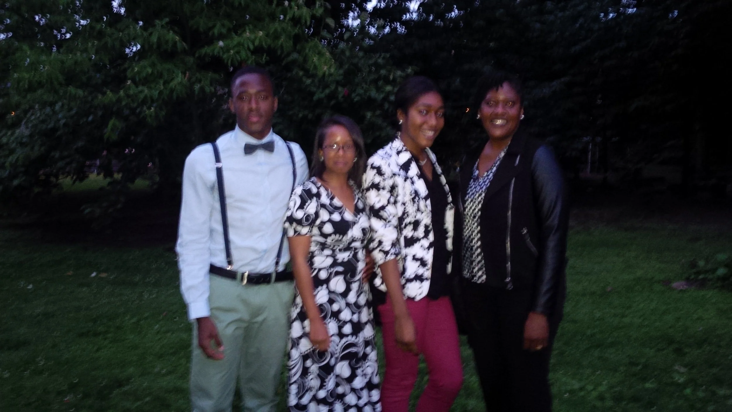 2015 RISE Scholarship Winner w/family and TOLF Staff